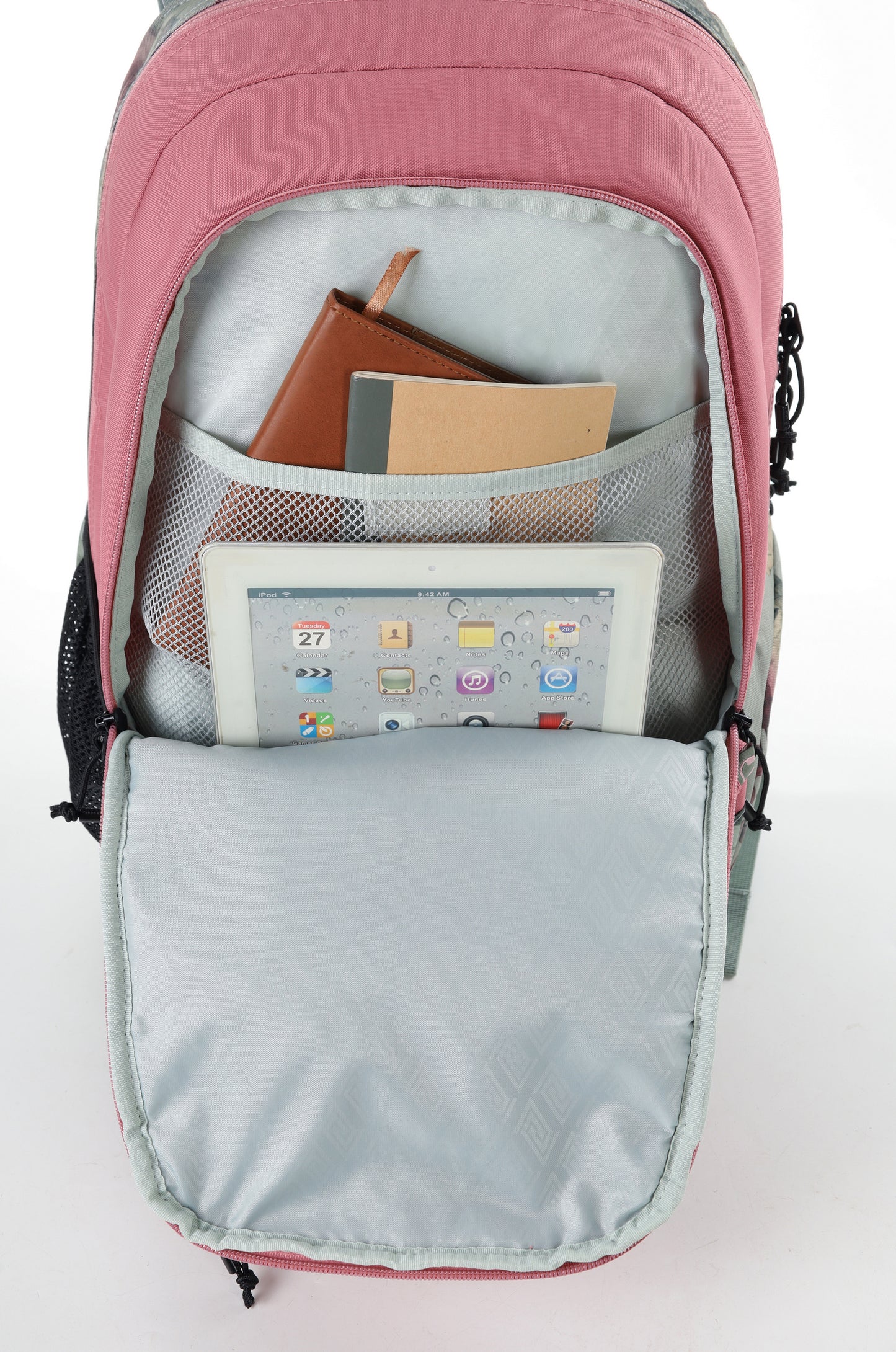 Nitro Chase 35L Rucksack mit 17 Zoll Laptopfach Woodrose