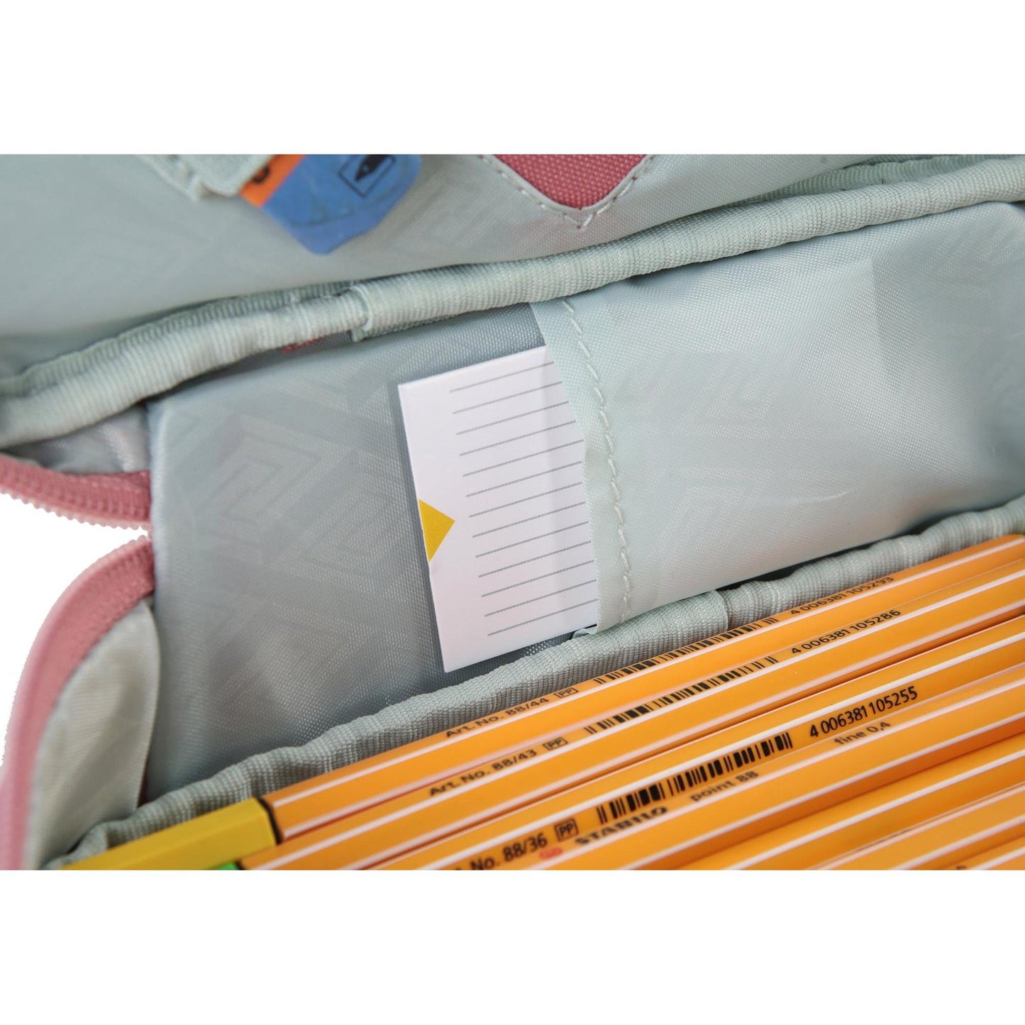 Nitro Pencil Case XL Federmäppchen für Schule WOODROSE (Rosa)