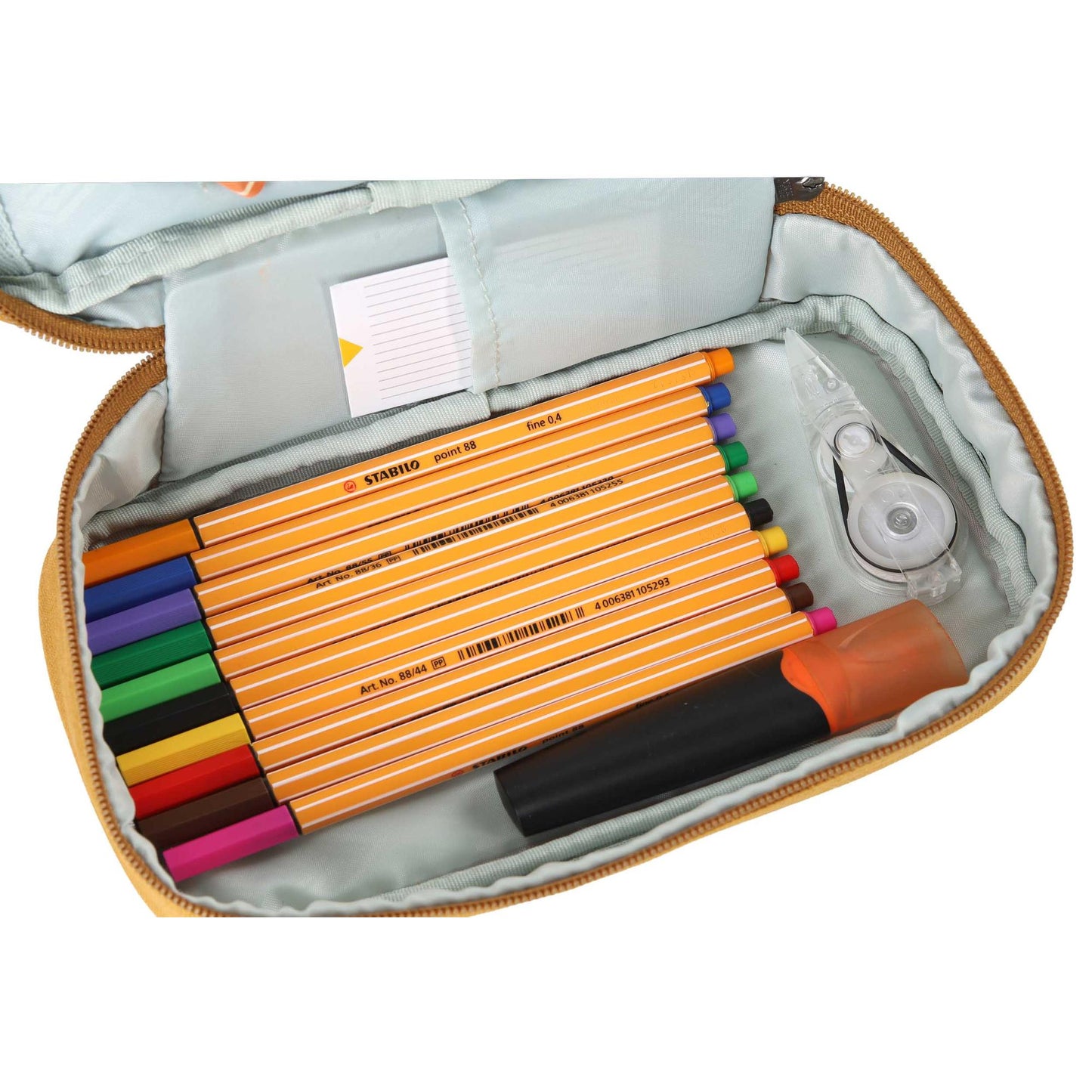 Nitro Pencil Case XL Federmäppchen für Schule Farbe Amber Glow