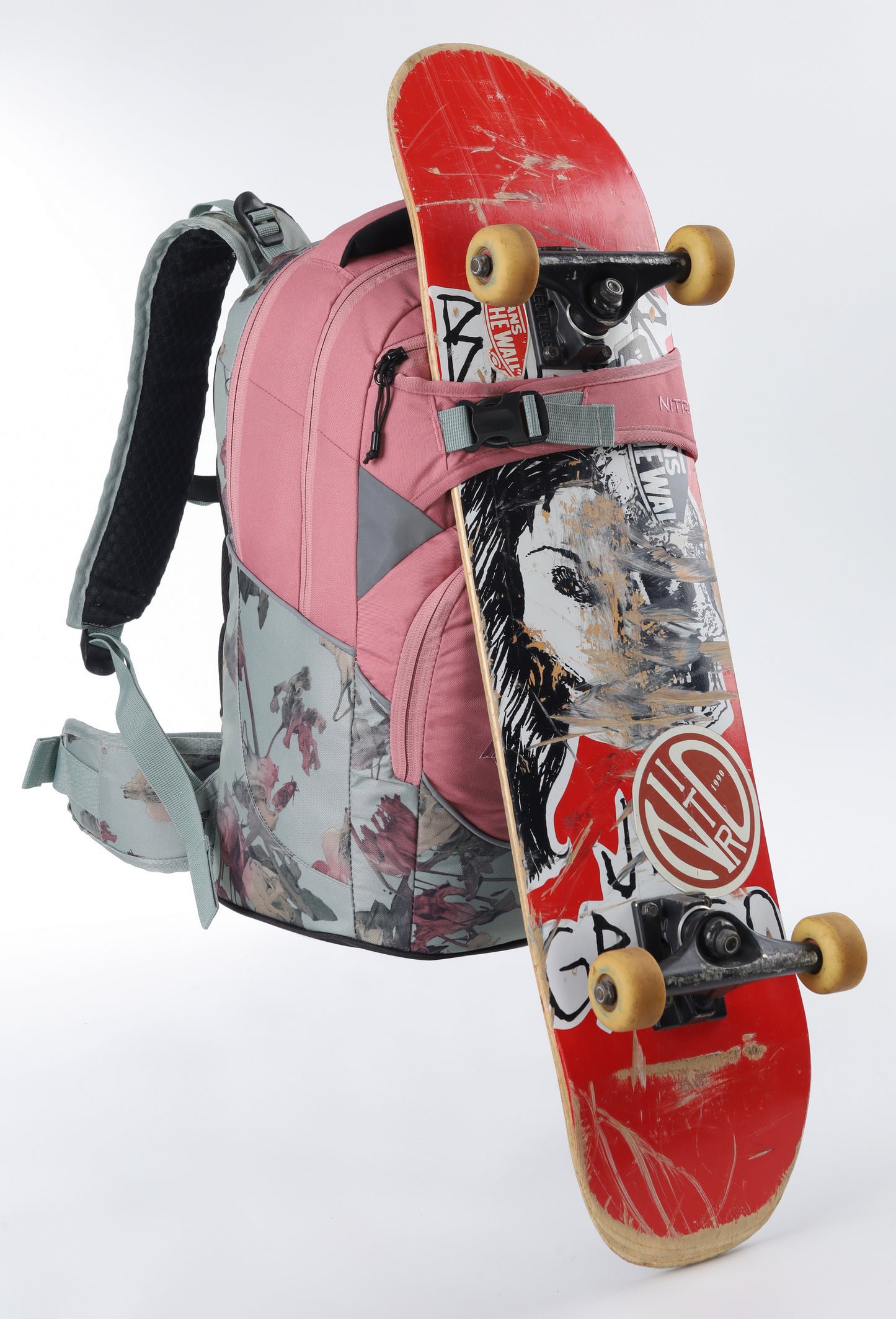 Nitro Superhero 30L Rucksack Schulrucksack WOODROSE