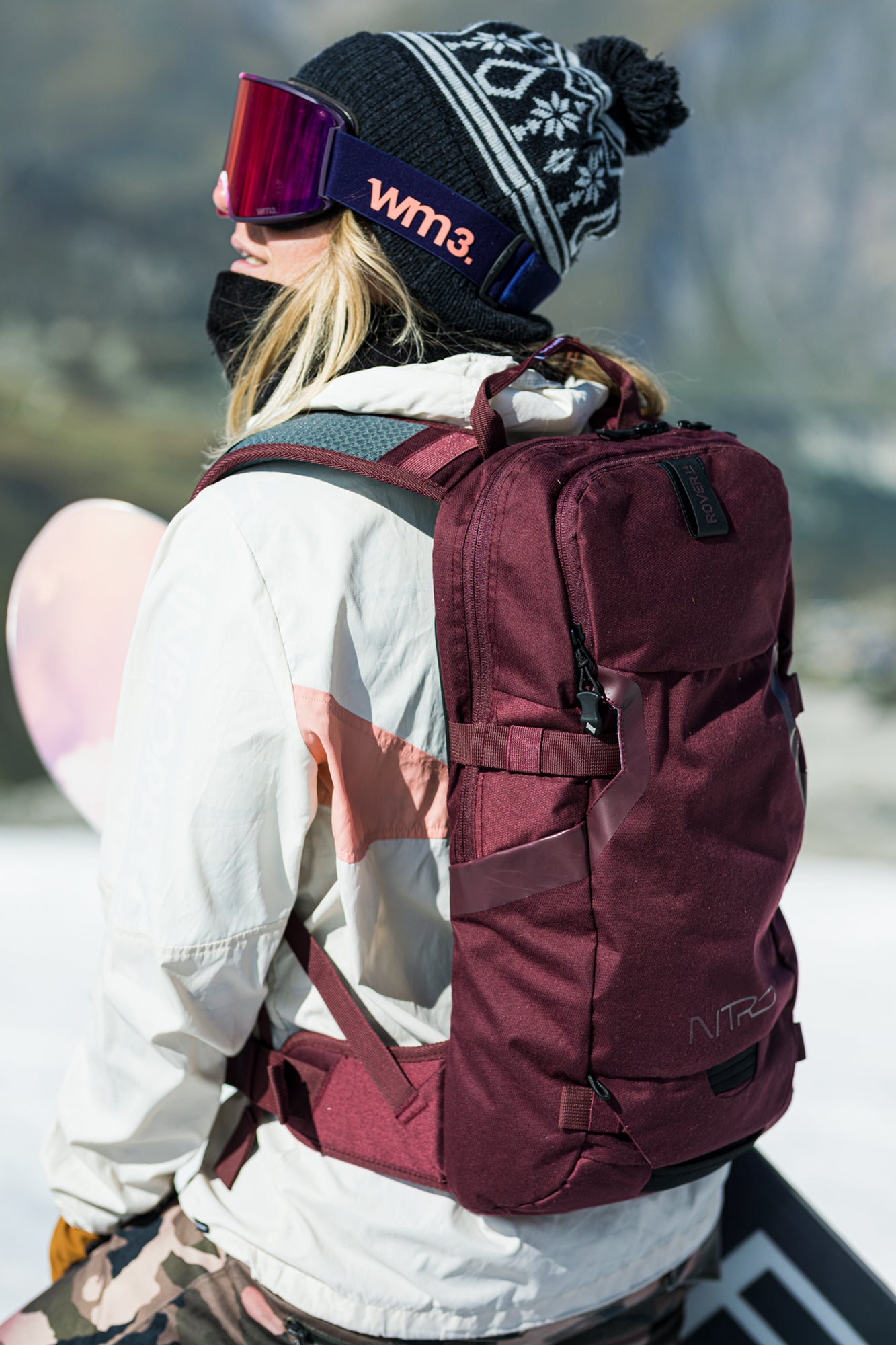 Nitro Rover 14L Snow Outdoor Farbe: Wine (Weinrot)