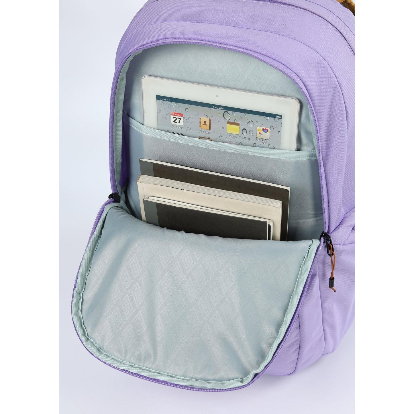 Nitro Future Hero 37 Liter Rucksack Daypack mit 17 Zoll Laptopfach Farbe Lavender