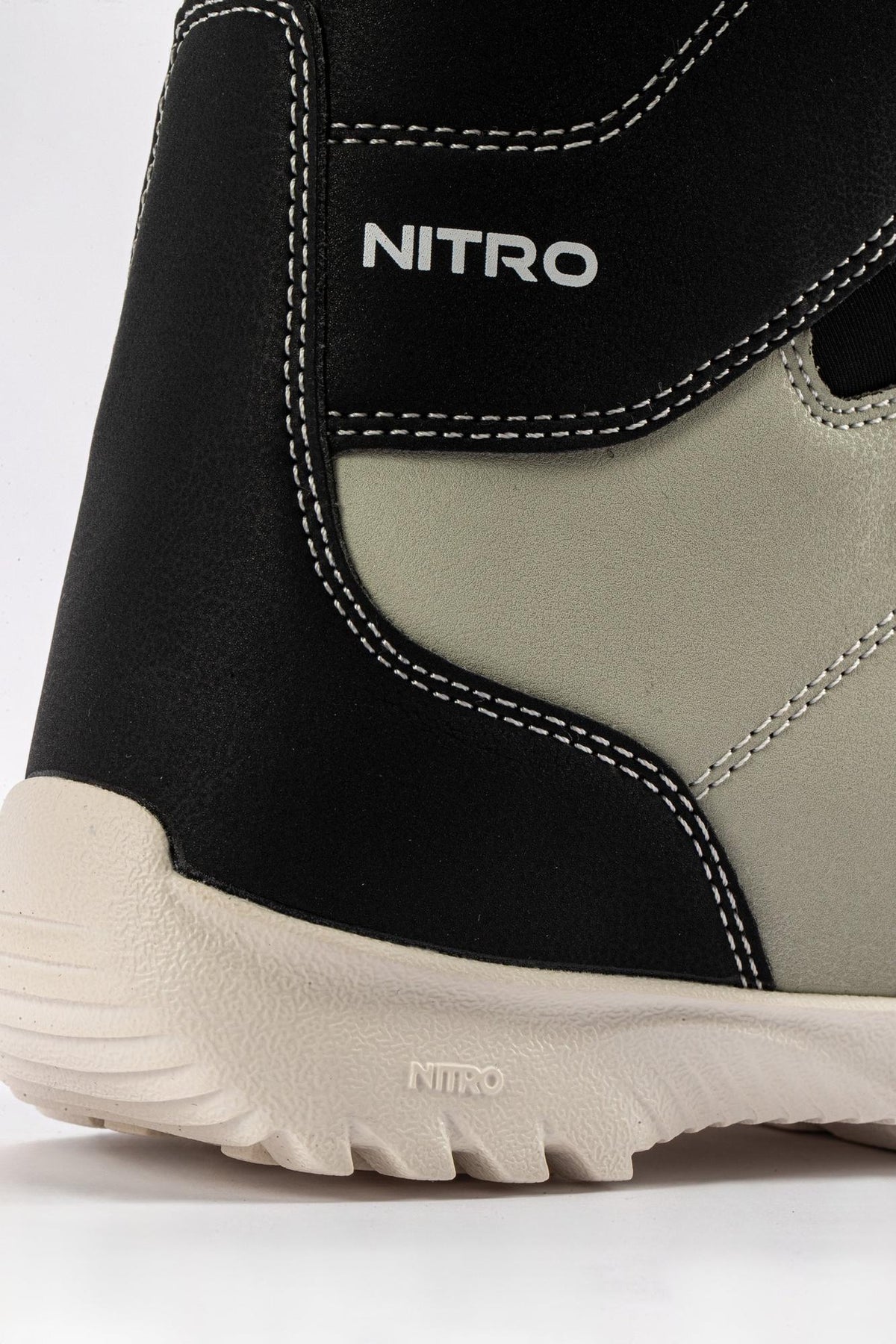 Nitro Droid BOA Youth Kids Snowboard Boots 2027 – Black-Sand – Detailansicht