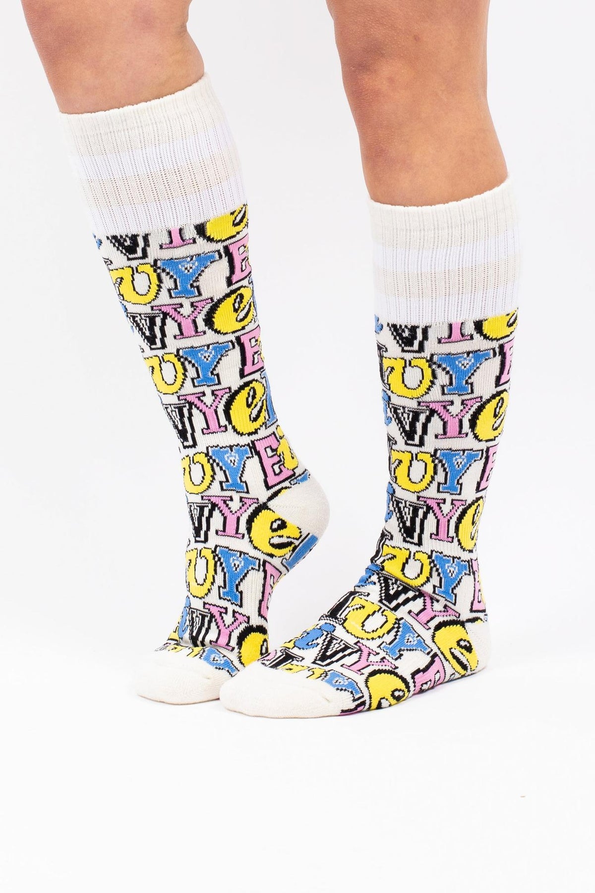 Eivy Cheerleader Wool Socks Typo Multi – Hauptbild