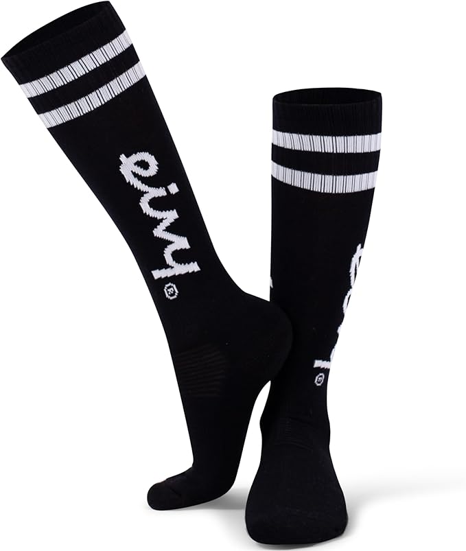 Eivy Cheerleader Wool Socks Damen Wollsocken Black