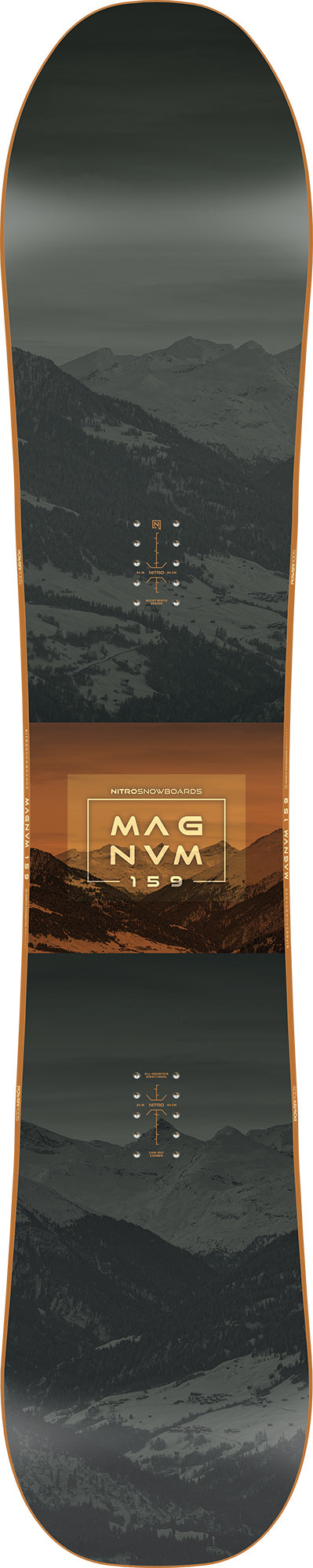 Nitro MAGNUM BRD´25 Snowboard BOARD