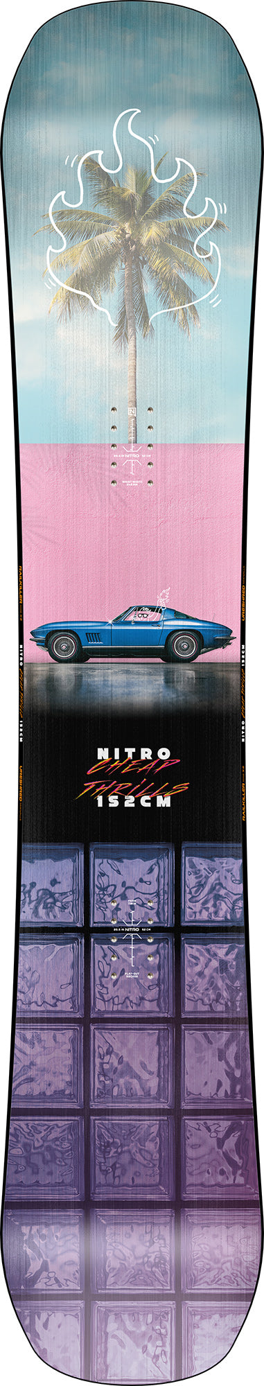 Nitro CHEAP TRILLS BRD´25 Snowboard BOARD