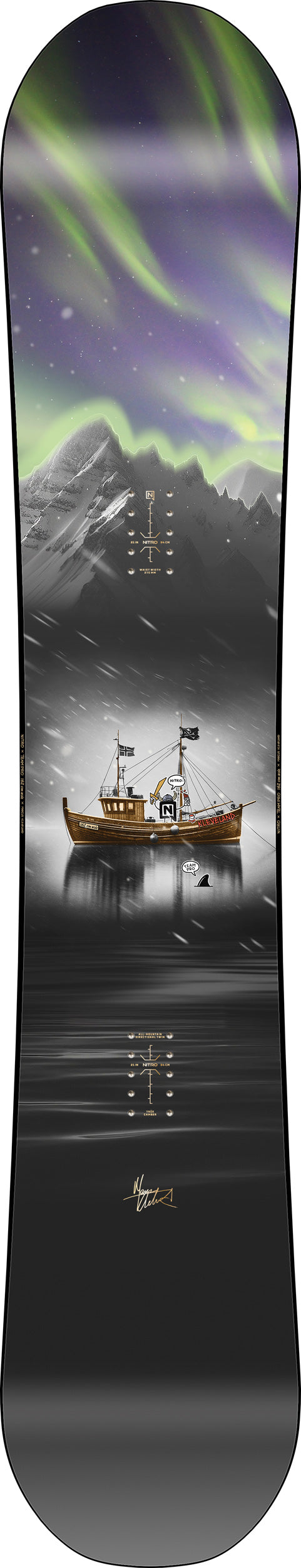 Nitro TEAM PRO MK Marcus Kleveland Snowboard Herren Winter 2026 Freestyle-Performance