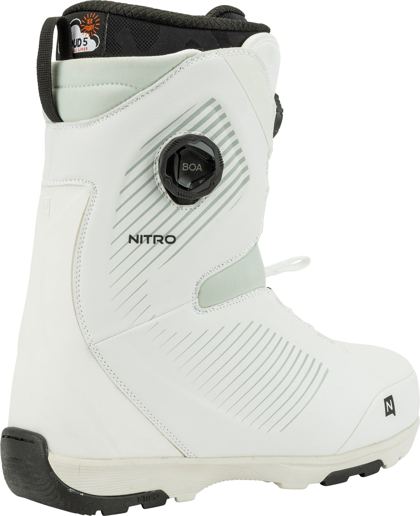 Nitro CLUB BOA BOOT Snowboard Boots WHITE (25)