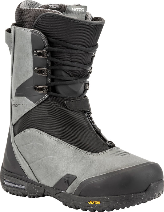 Nitro SELECT LACE BOOT´25 Snowboard Boots CHARCOAL-BLACK