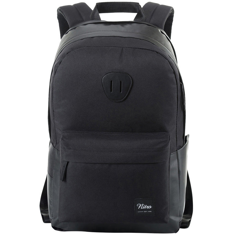 Nitro Urban Plus 28L Rucksack mit 15 Zoll Laptopfach Tough Black