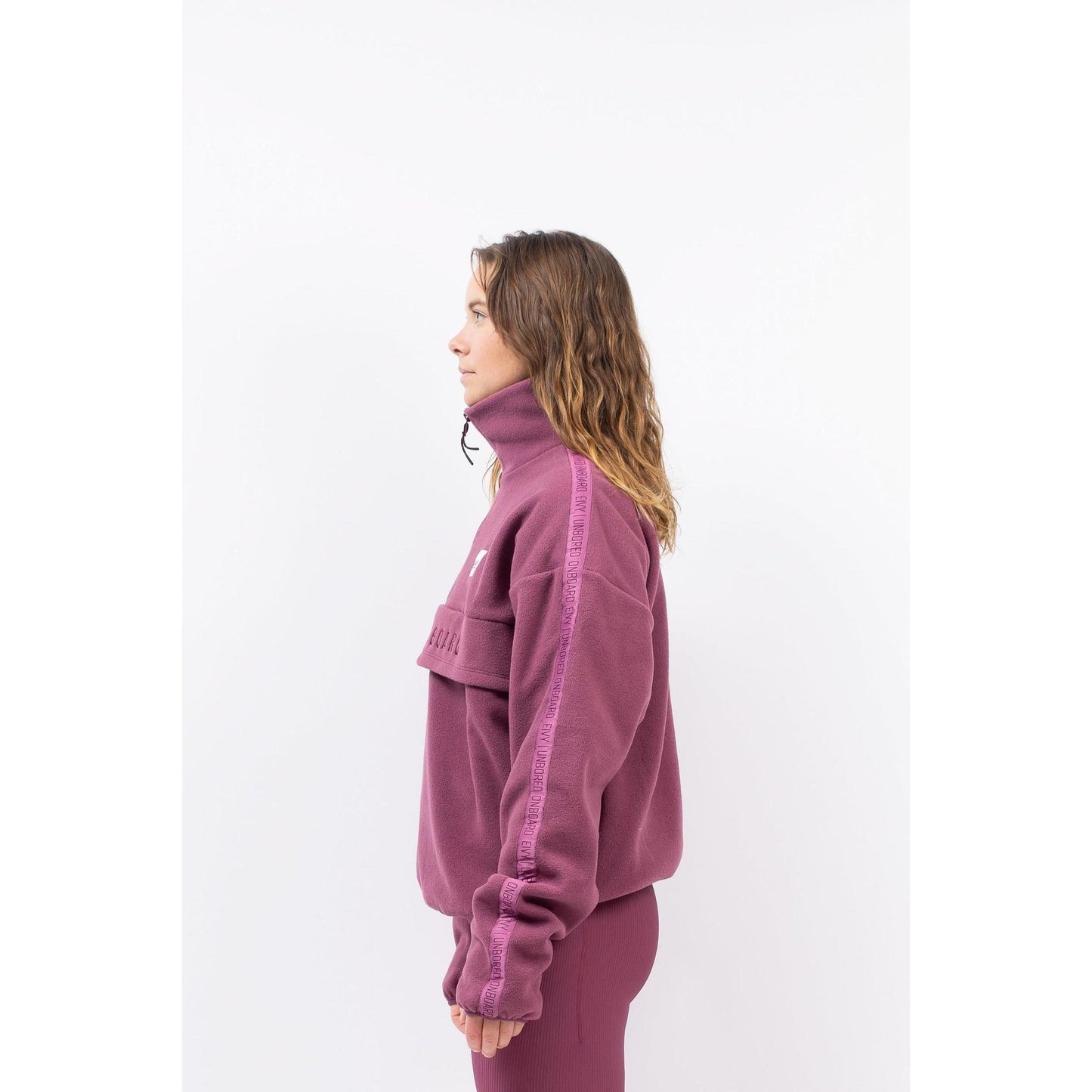 Eivy Women's Ball Fleece - Fleecepullover Farbe: Pinkgundy