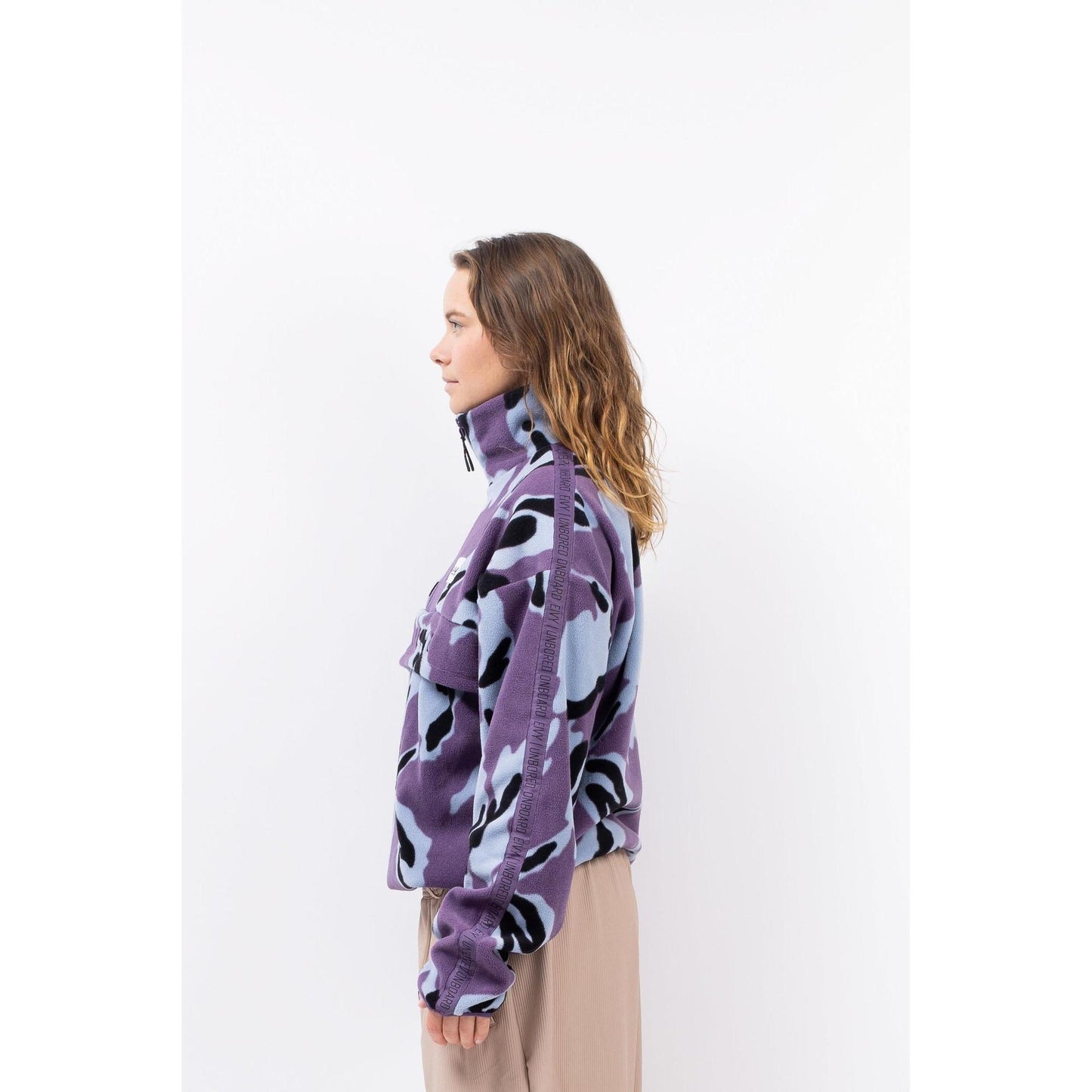 Eivy Ball Fleece Damen Pullover Farbe: Purple Stray