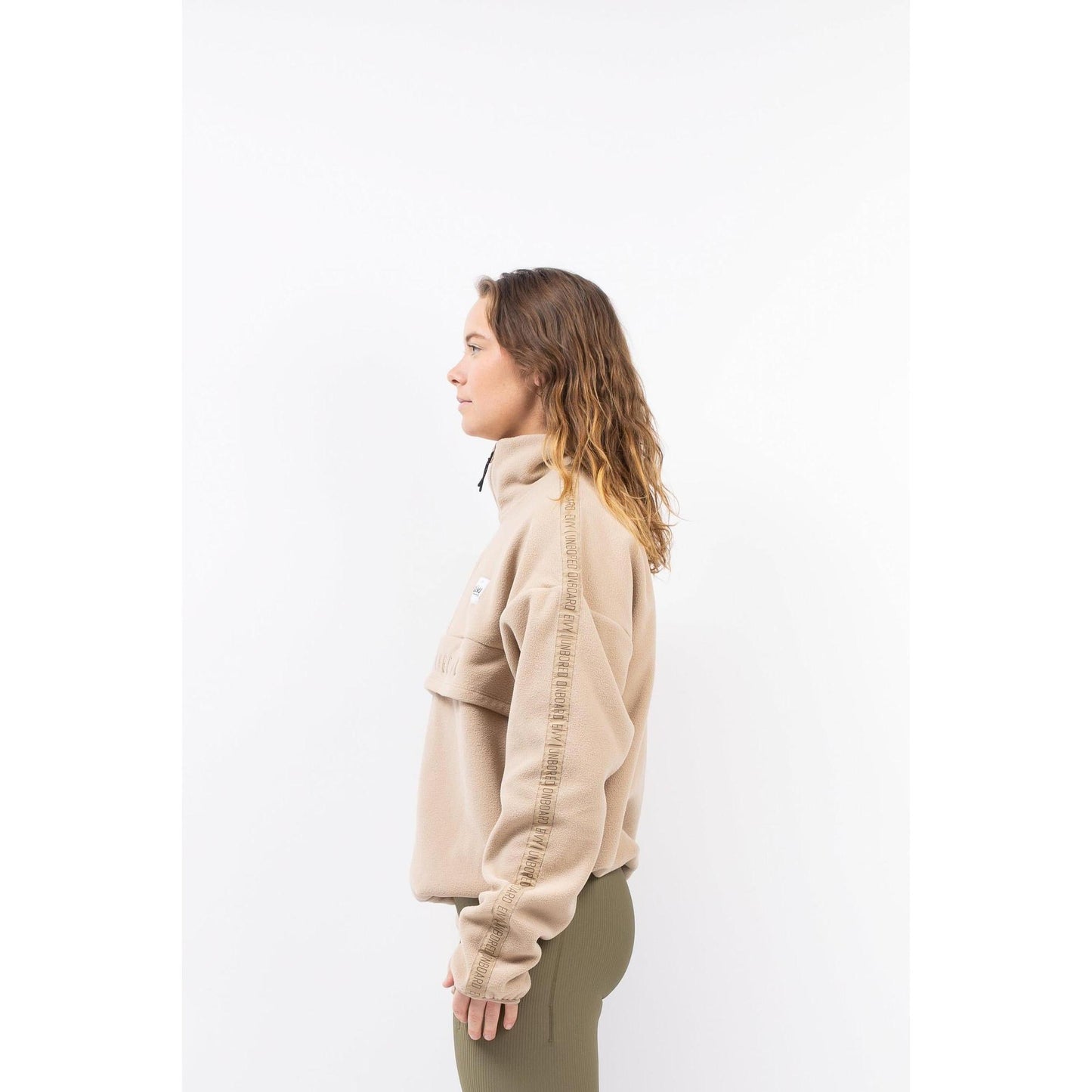 Eivy Ball Fleece Damen Pullover Farbe: Sand