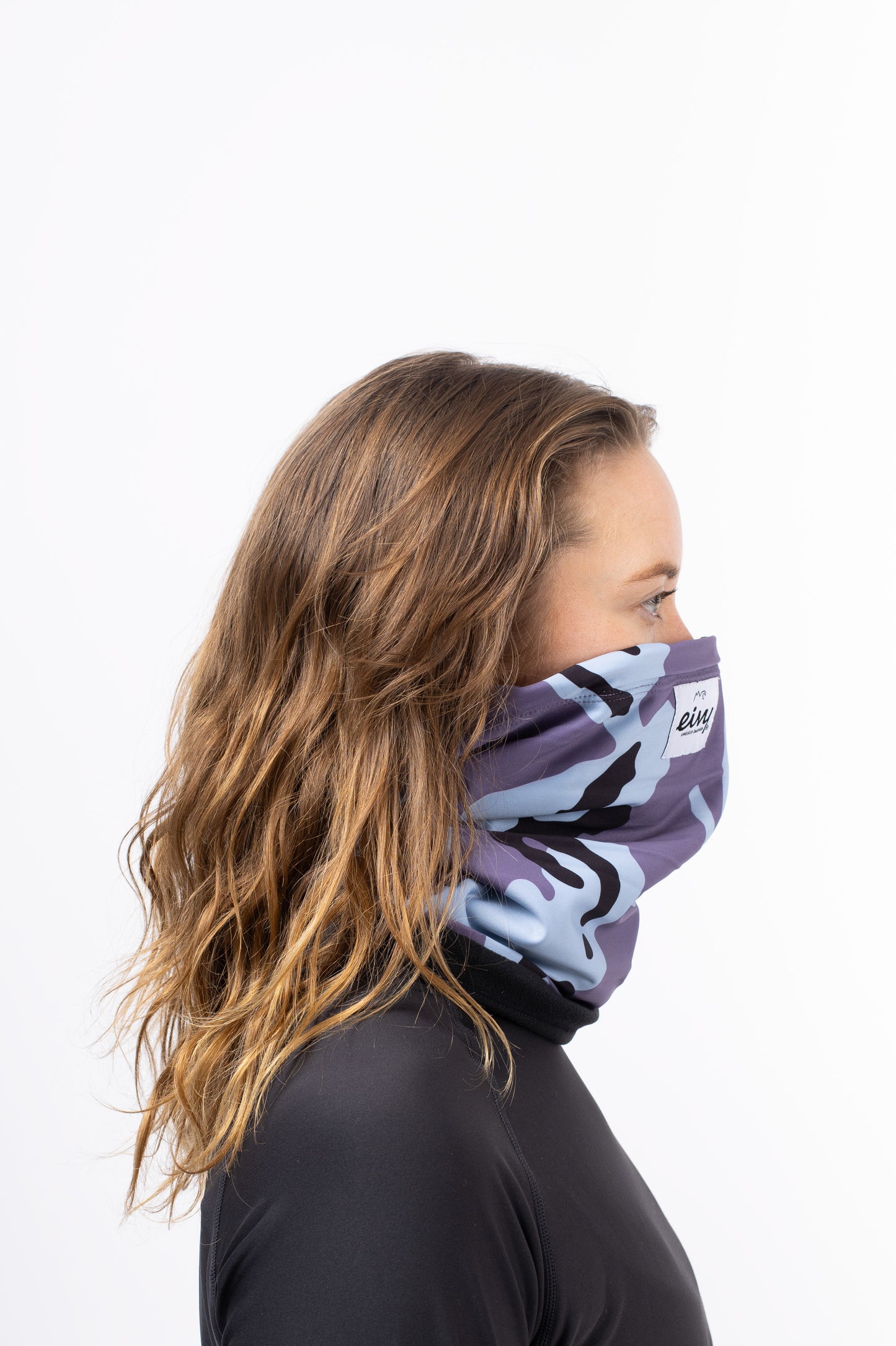 EIVY Colder Beanie Neckwarm Purple Stray – Schlupfmütze Frauen Mütze & Nackenwärmer