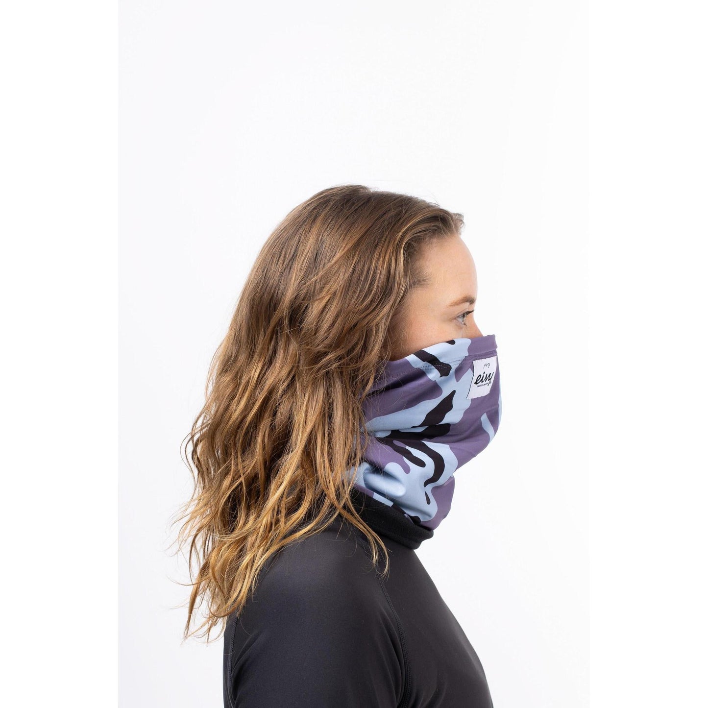 EIVY Colder Beanie Neckwarm Purple Stray – Schlupfmütze Frauen Mütze & Nackenwärmer