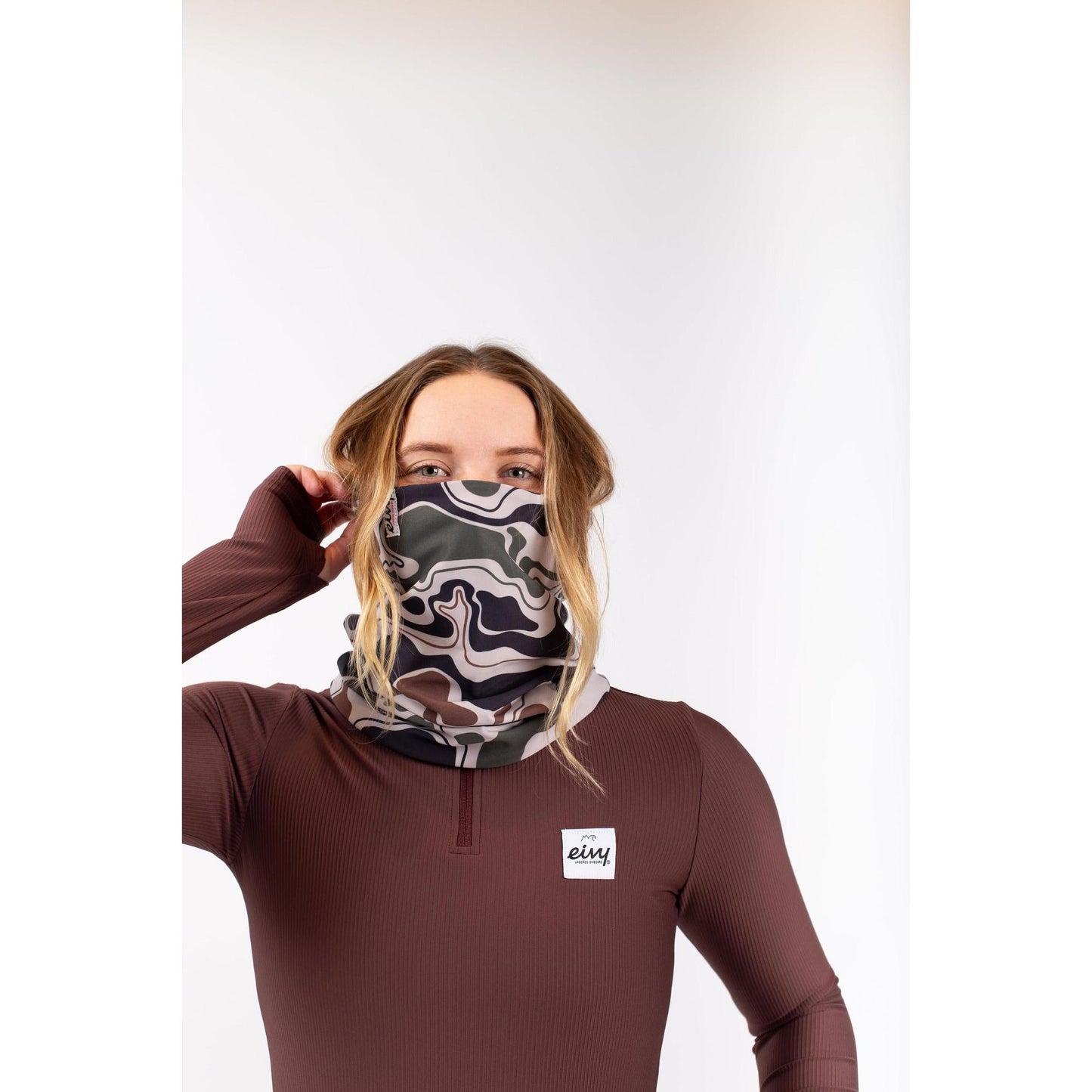 Eivy Colder Neckwarmer Snowboard Curve Camo (25)