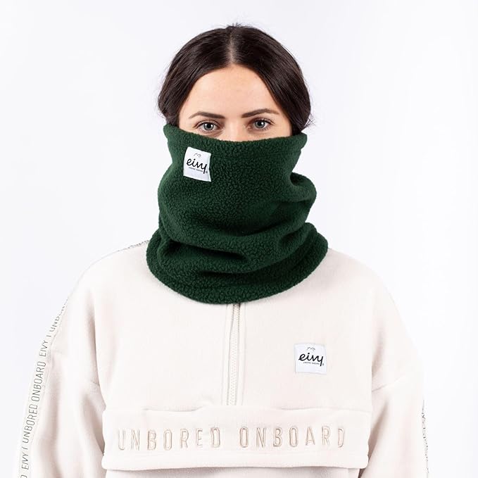 Eivy Damen Halswärmer ADJUSTABLE SHERPA NECKWARMER Forest Green