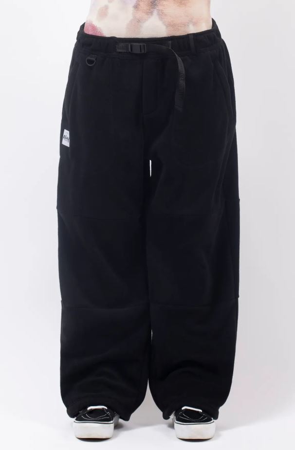 Eivy VERSA FLEECE PANTS Damen Hose Black Fleecehose
