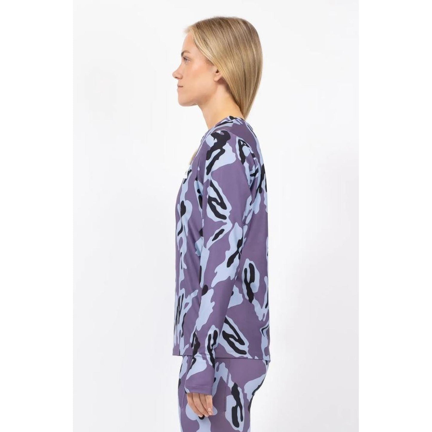 Eivy VERSA LOOSE FIT TOP Purple Stray hochwertigen Damen-Baselayer