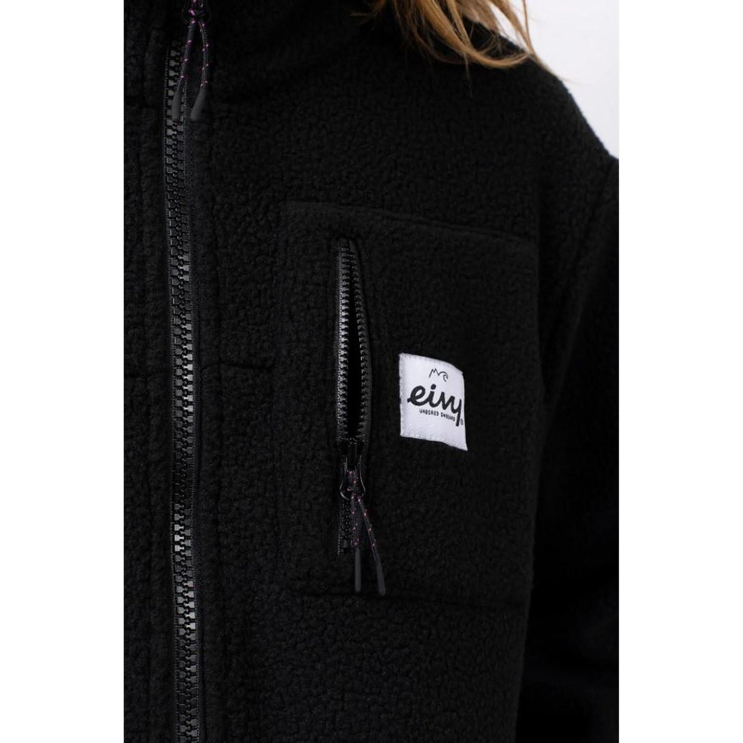 Eivy VERSA SHERPA JACKET Fleecejacke Damen Black