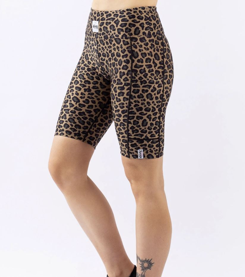 Eivy Venture Biker Shorts Leopard