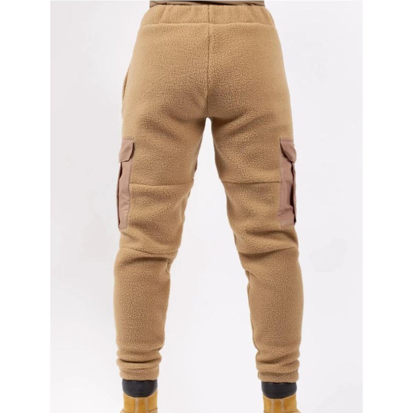 Eivy Cargo Sherpa Pants Faded Coffee Funktionshose Jogginghose