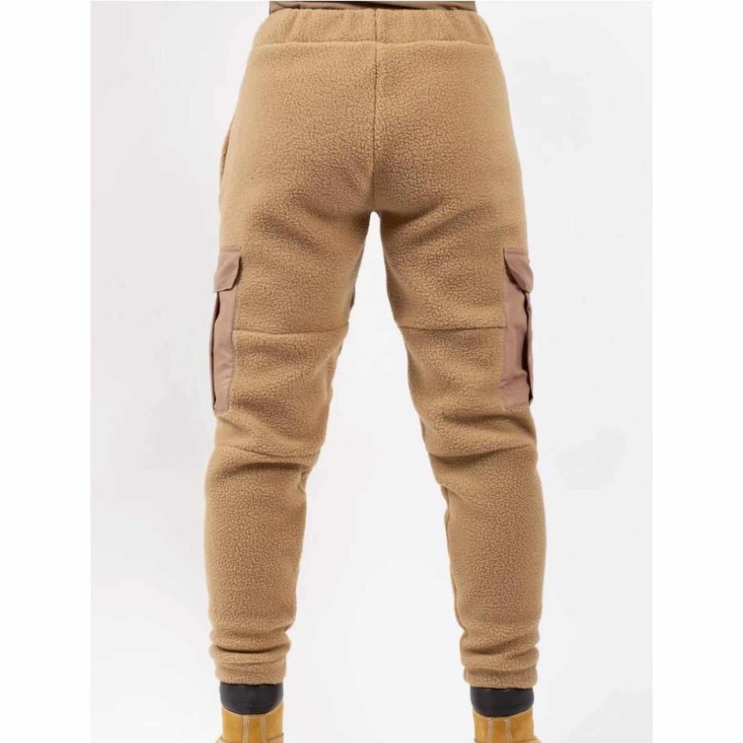 Eivy Cargo Sherpa Pants Faded Coffee Funktionshose Jogginghose