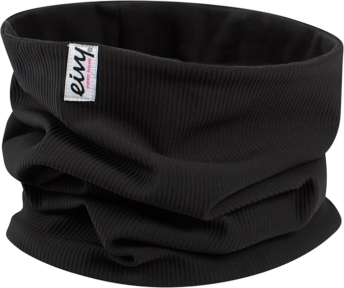 Eivy Colder Rib Neckwarmer Black Damen Halswärmer