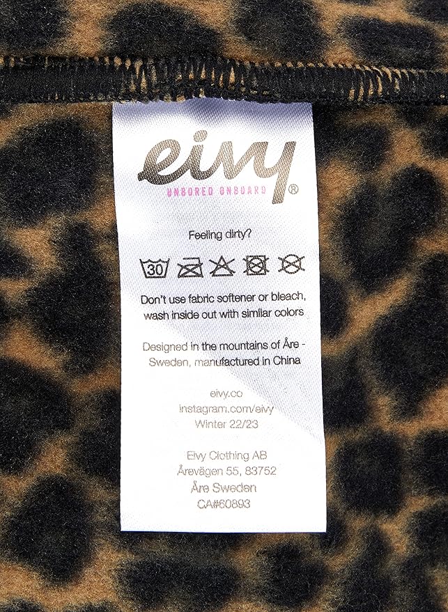 Eivy Mandy Fleece Balaclava Leopard