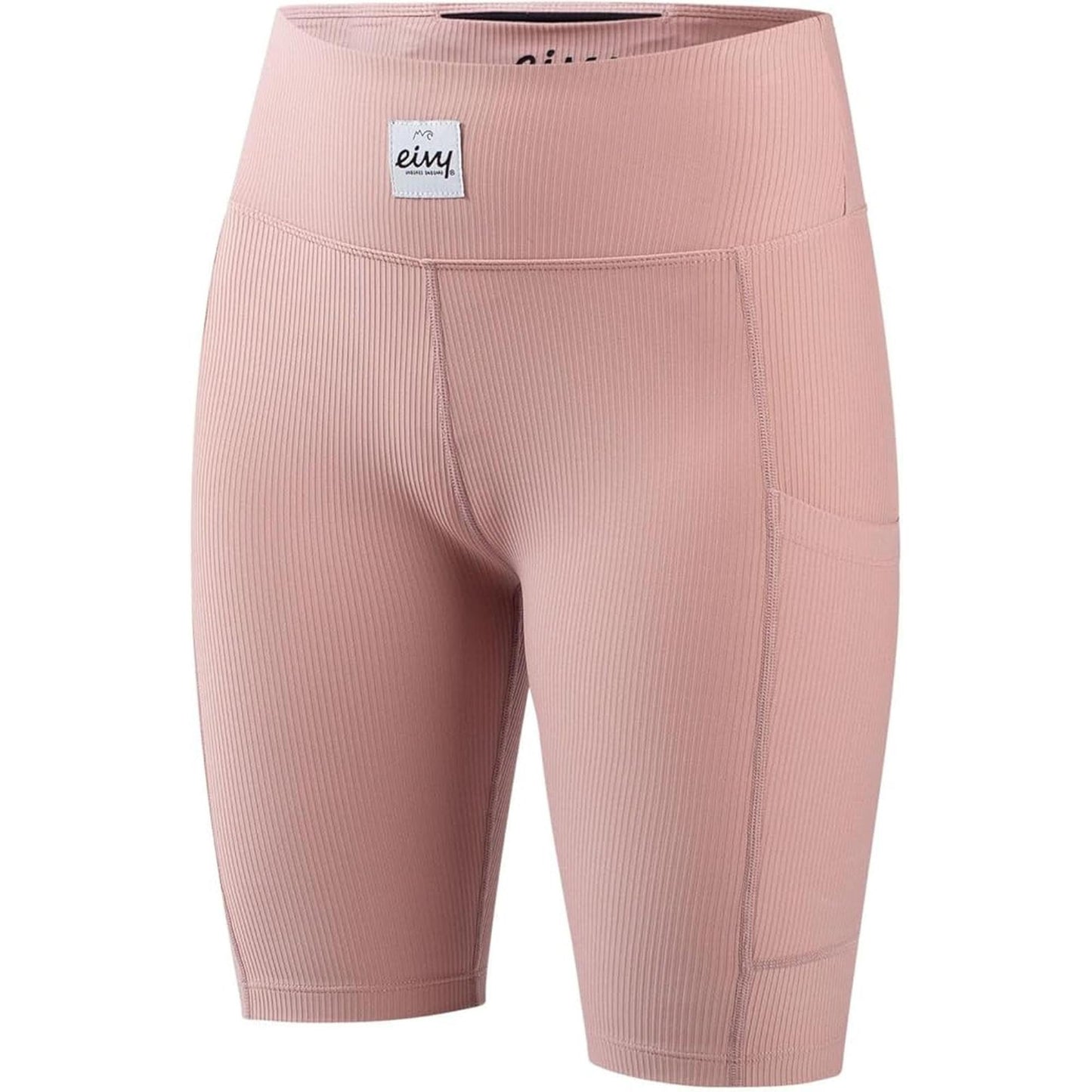 Eivy Venture Rib Biker Shorts Faded Woodrose