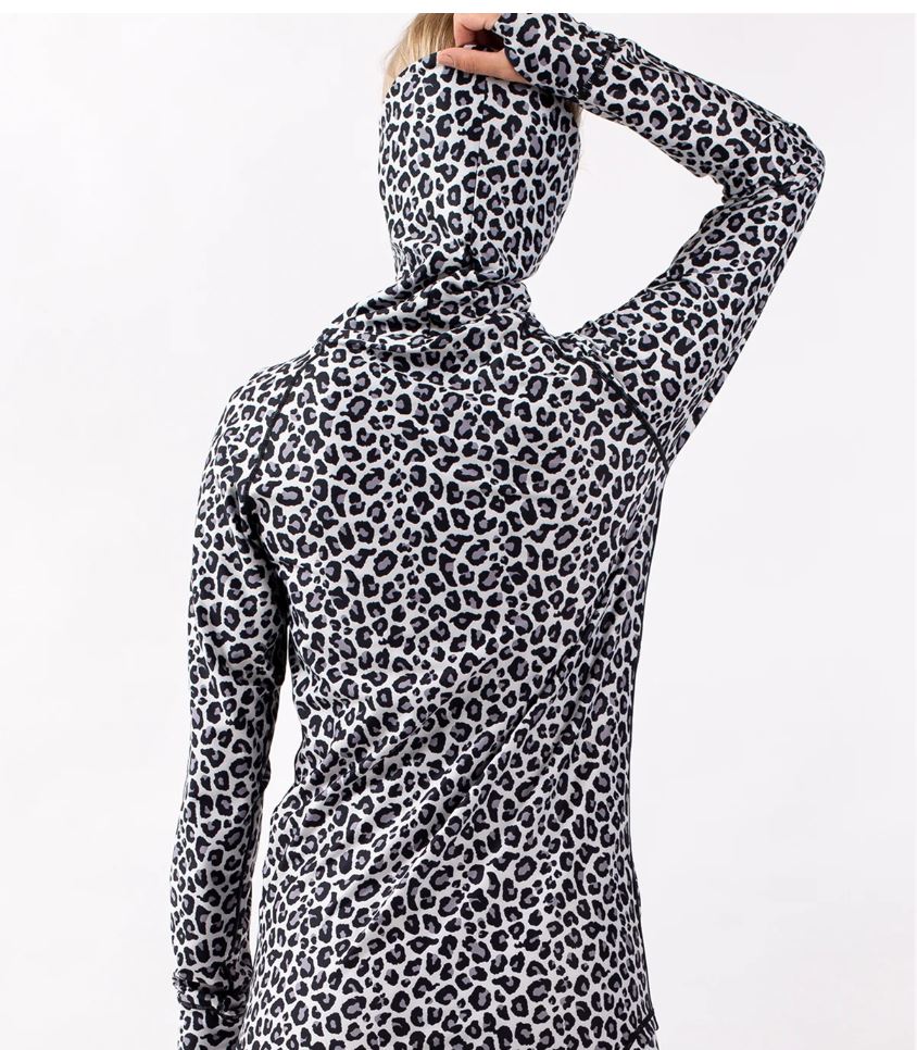 Eivy Icecold Gaiter Top Snow Leopard Damen-Funktionsshirt