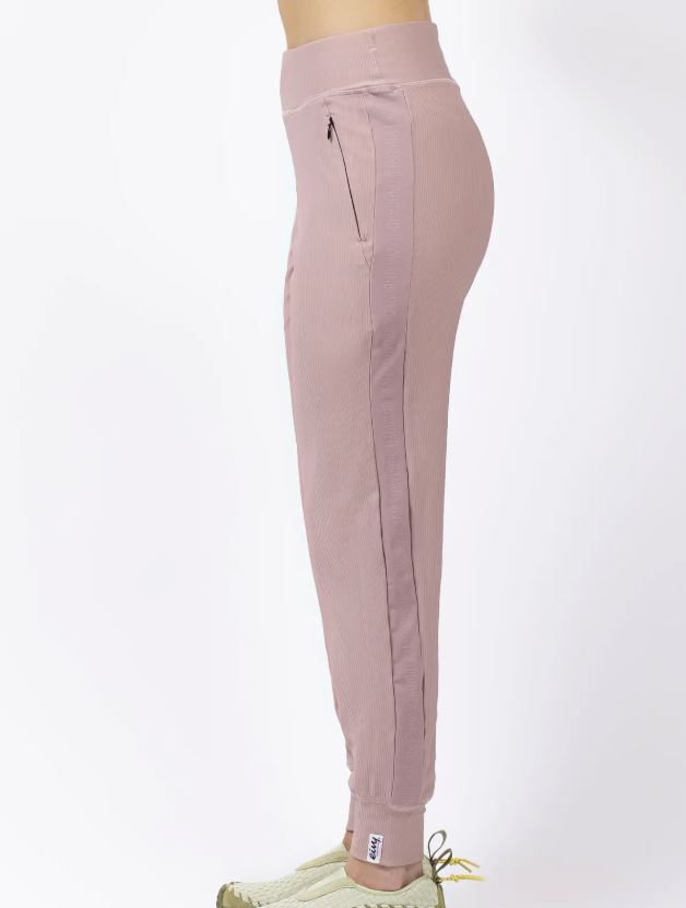 Eivy Journey Rib Travel Pants Faded woodrose Damen-Trainingshose Stretch-Hose Frauen