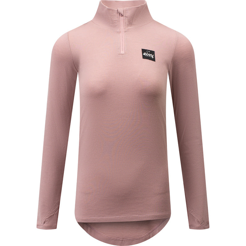 Eivy Journey Wool Rib Top Faded Woodrose