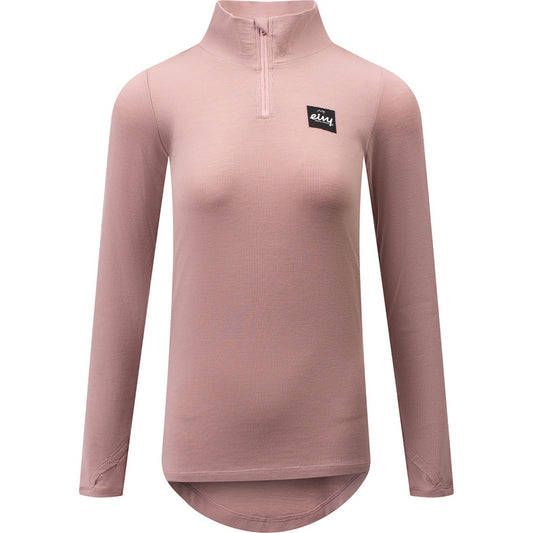 Eivy Journey Wool Rib Top Faded Woodrose