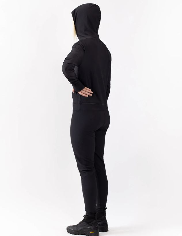 Eivy Leona Rib Onepiece Black Damen-Funktionsanzug Jumpsuit Hosenanzug