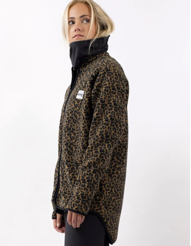 Eivy Redwood Sherpa Jacket Leopard