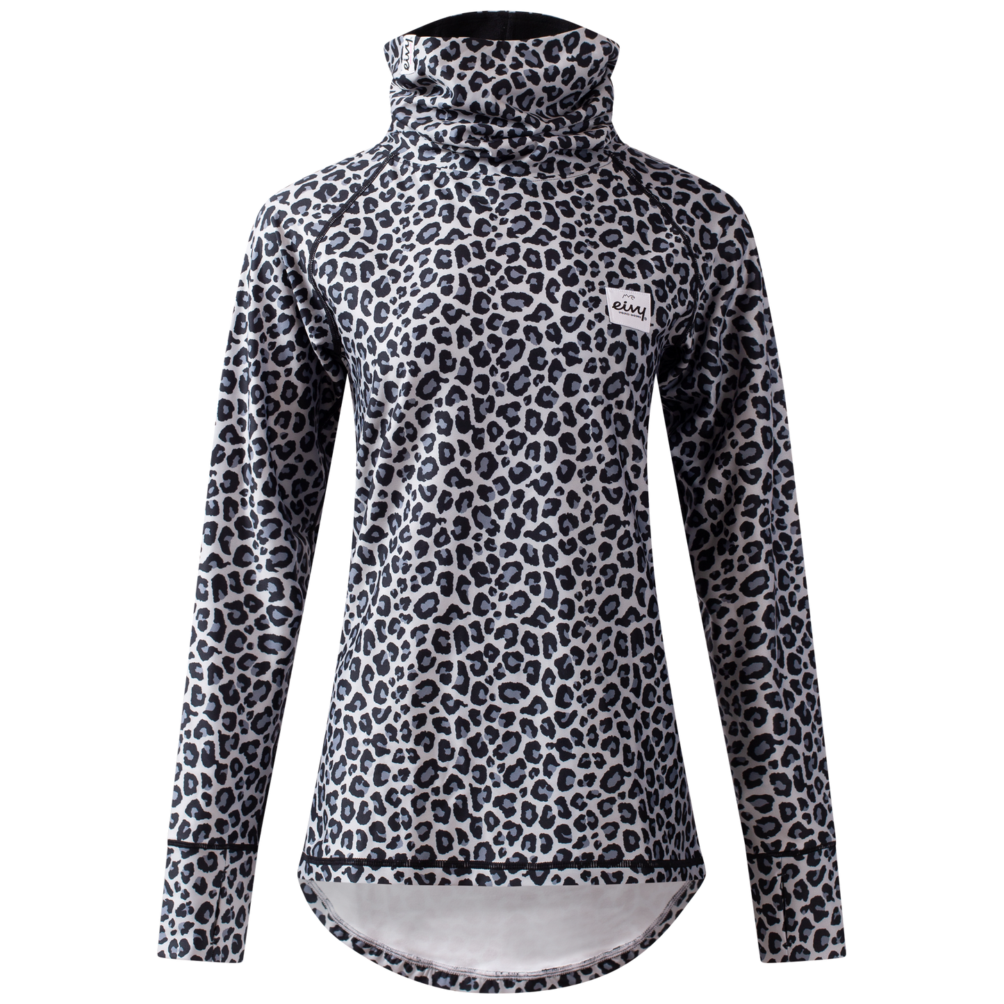 Eivy Icecold Gaiter Top Snow Leopard Damen-Funktionsshirt