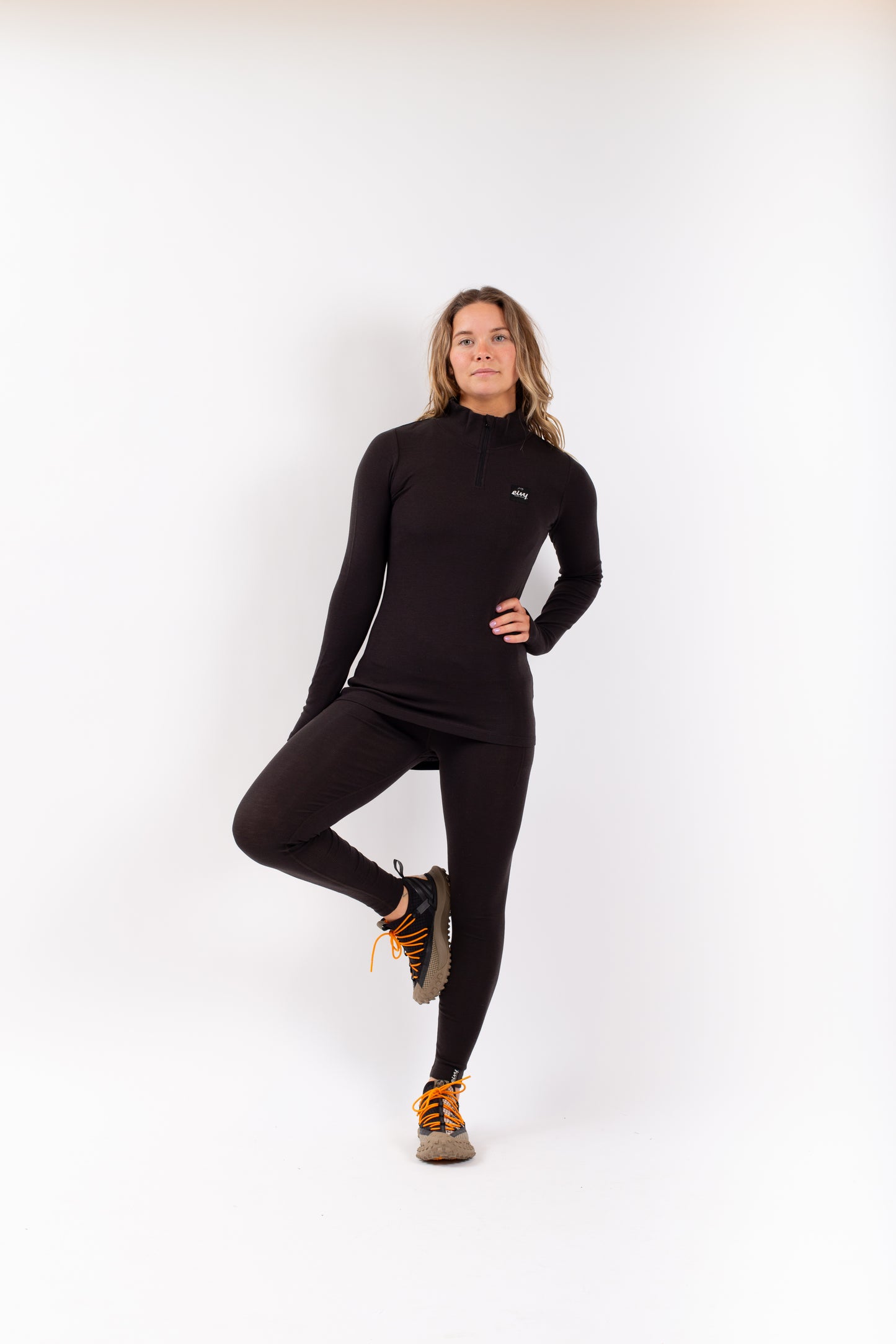 Eivy Journey Wool Rib Top Snowboard Black