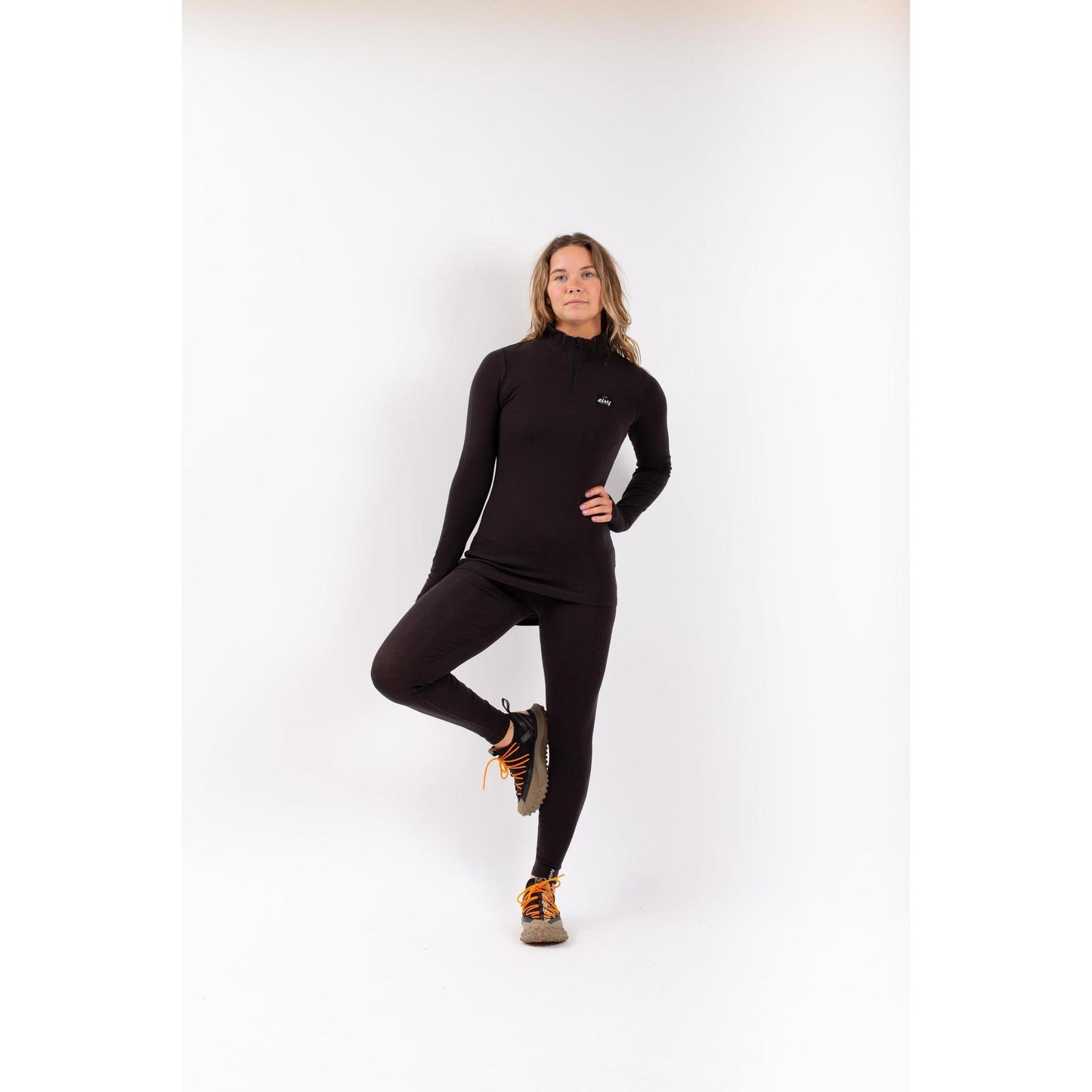 Eivy Journey Wool Rib Top Snowboard Black