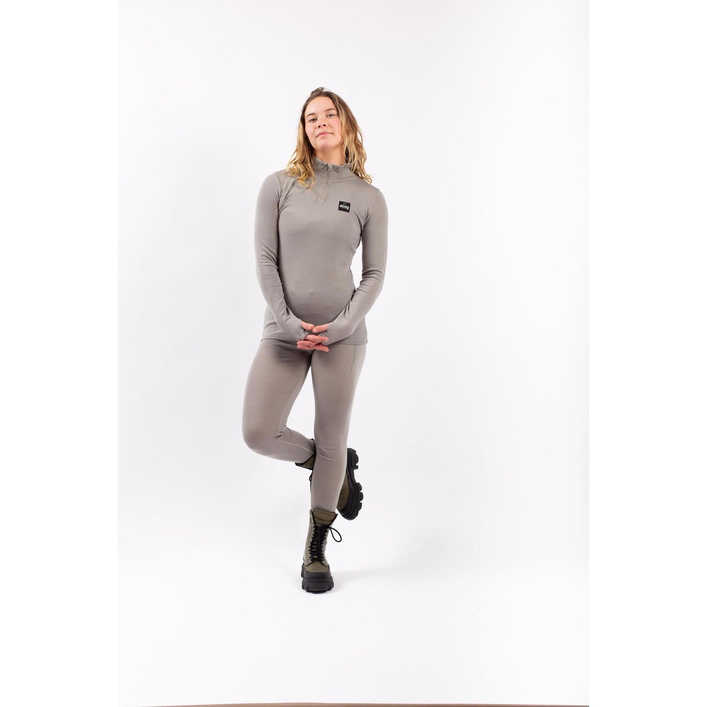 Eivy Journey Wool Rib Top Snowboard Faded Oak