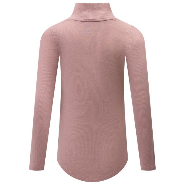 Eivy Journey Wool Rib Top Faded Woodrose