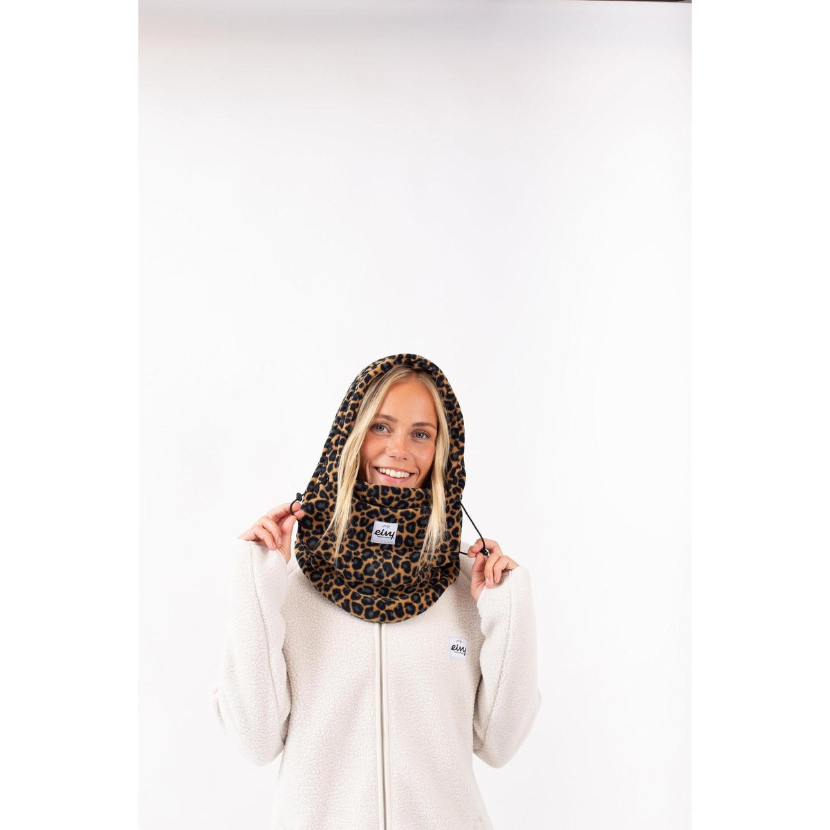 Eivy Mandy Fleece Balaclava Snowboard Leopard