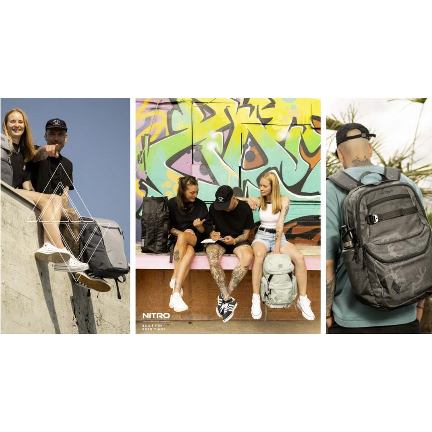 Nitro Cosmo 24-26 Liter Rucksack mit Laptopfach 15 Zoll Farbe: AMBER GLOW