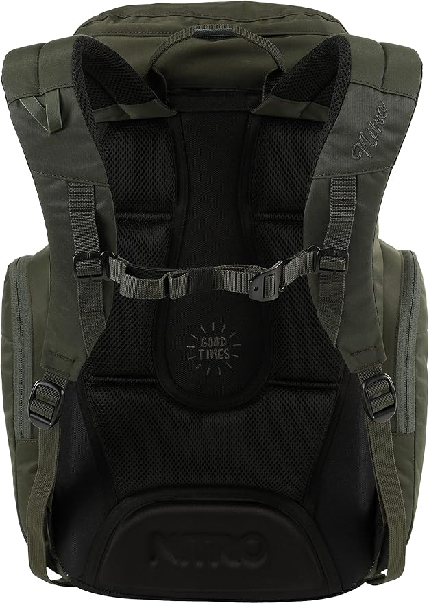 Nitro Daypacker 32L Rucksack mit 15 Zoll Laptopfach Rosin