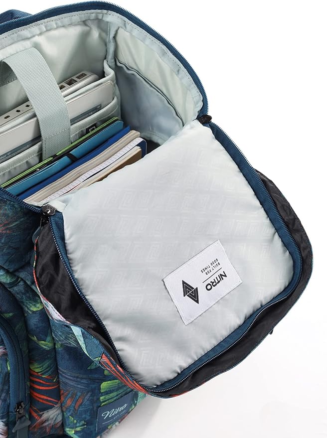Nitro Daypacker 32L Rucksack mit 15 Zoll Laptopfach Tropical