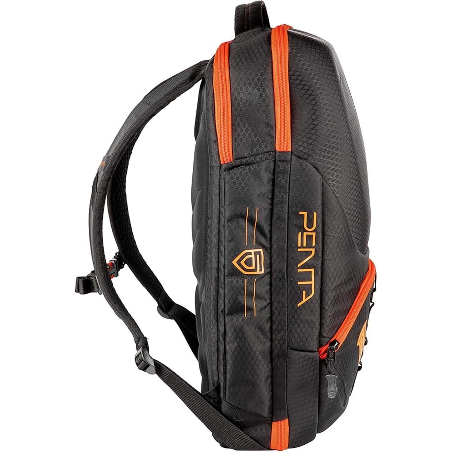 Nitro GAMER 32L Rucksack mit 17 Zoll Laptopfach PENTA BLACK / ORANGE
