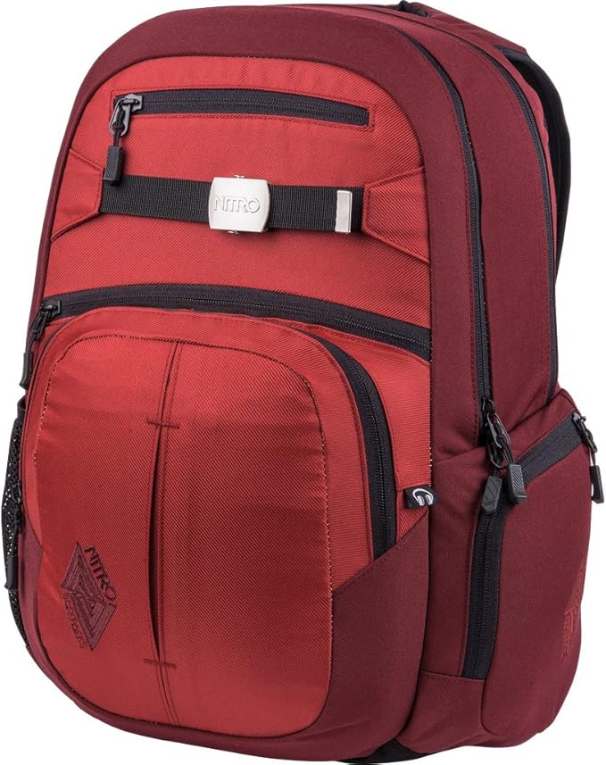 Nitro Hero 37L Rucksack mit 17 Zoll Laptopfach Chili