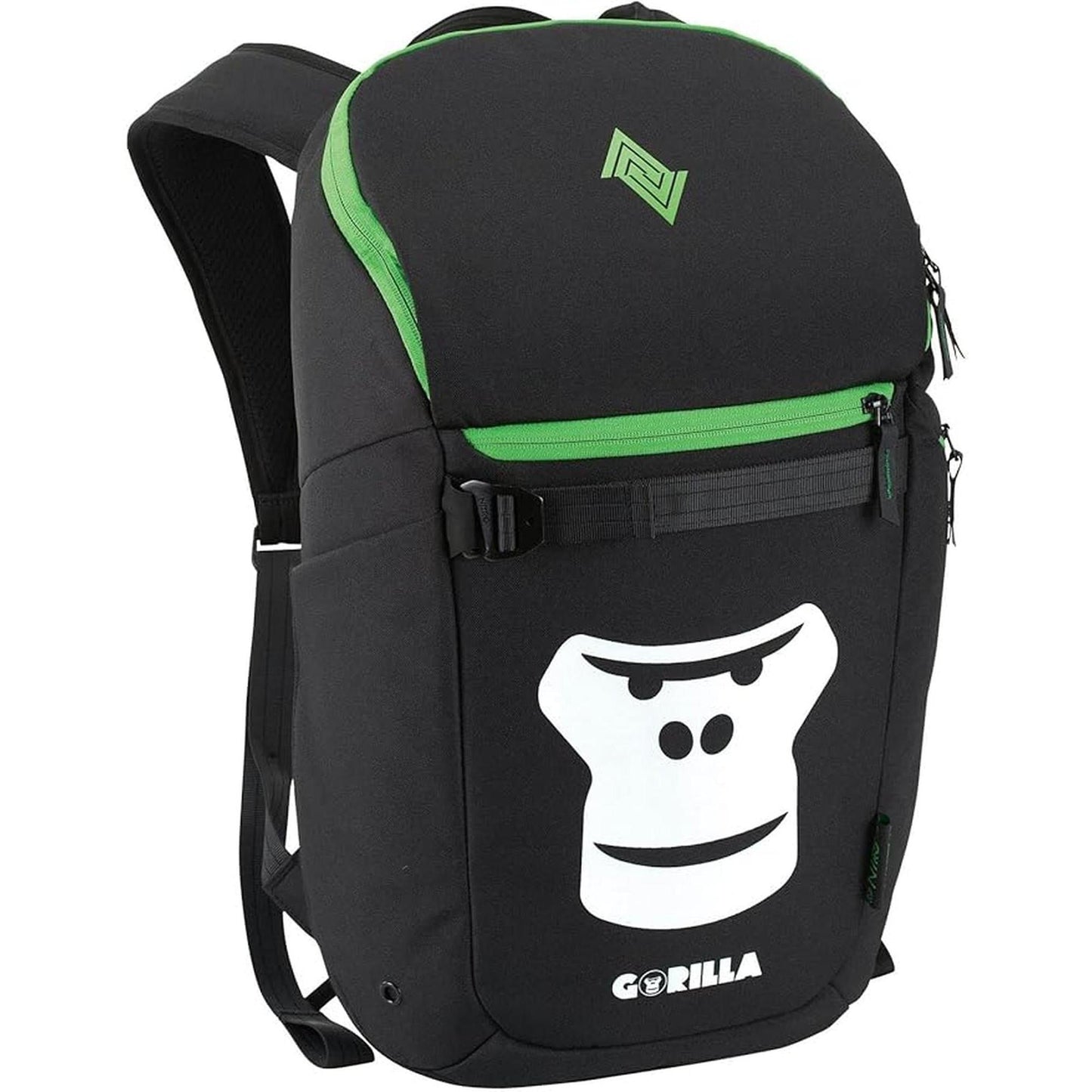 Nitro Nikuro GORILLA Rucksack 26L mit 15 Zoll Laptopfach SET mit Pencil Case XL
