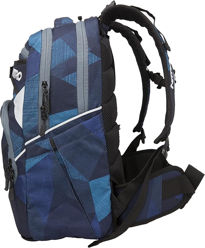 Nitro Superhero 30L Rucksack Schulrucksack Fragments Blue